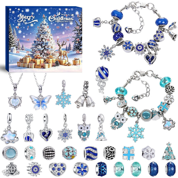 Blue 31-Grid Reindeer (English)